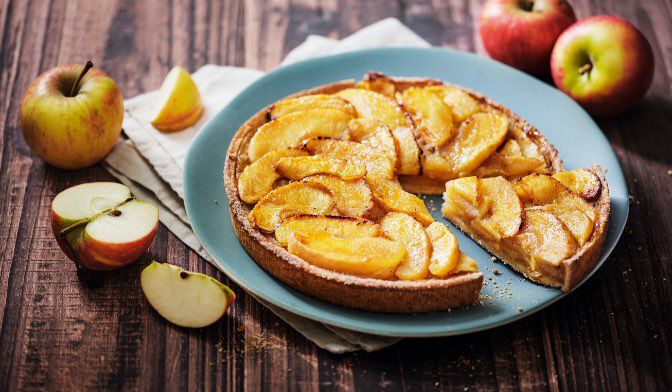 TARTE AUX POMMES BIO