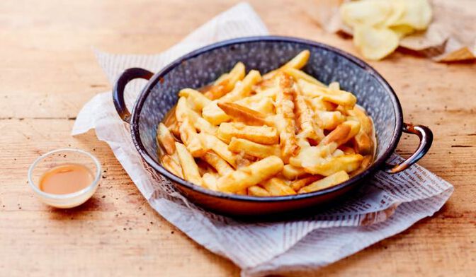 Poutine Frite Sauce Brune Et Fromage Surgeles Picard