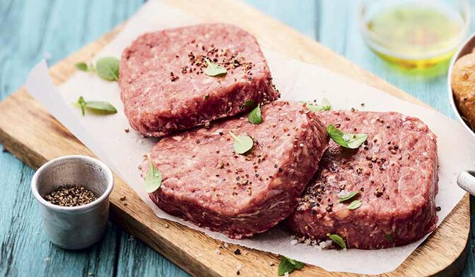 8 biftecks hachés bio