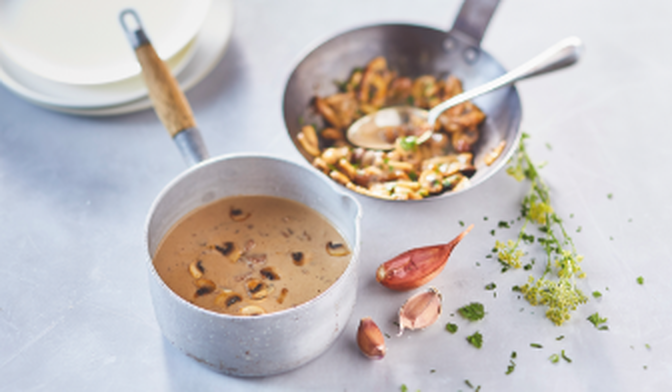 Sauce aux champignons