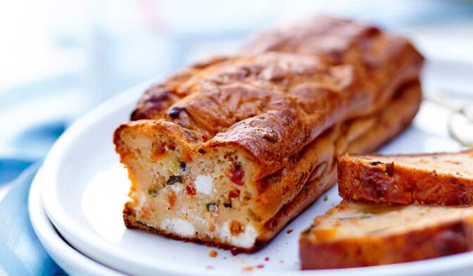 Mini Cake Chevre Tomate Courgette A Trancher Surgeles Picard