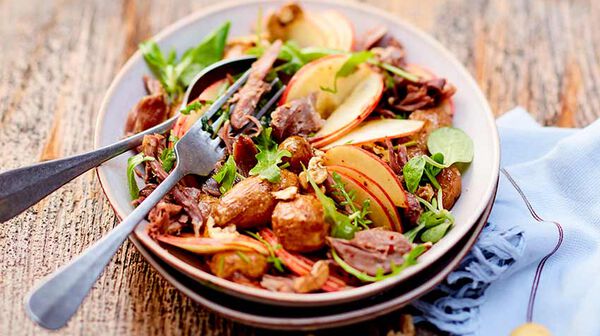 Recette Salade D Automne Au Confit De Canard Recettes Les