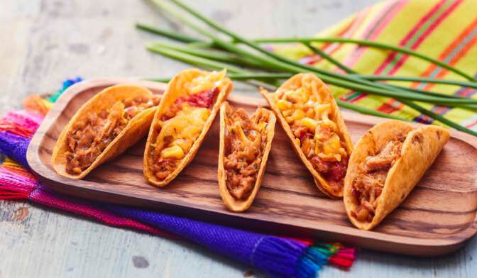 Assortiment de mini-tacos