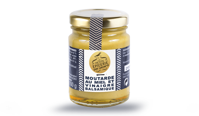 Moutarde au miel et au vinaigre balsamique