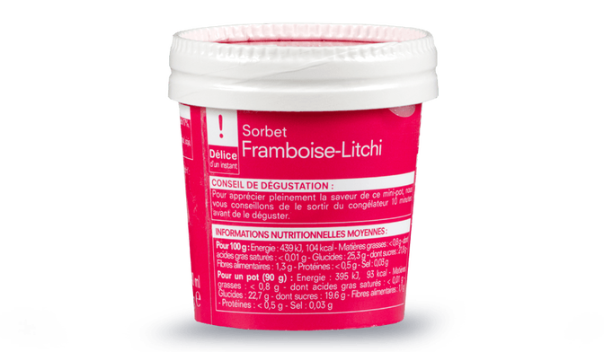 Framboise-litchi