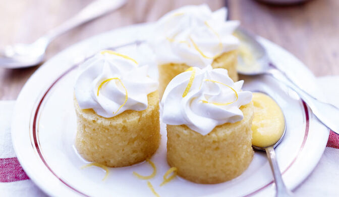 Babas au citron façon Limoncello