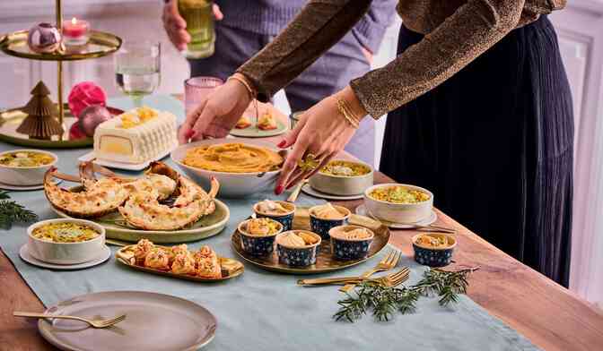 Menu de Noël à moins de 20€