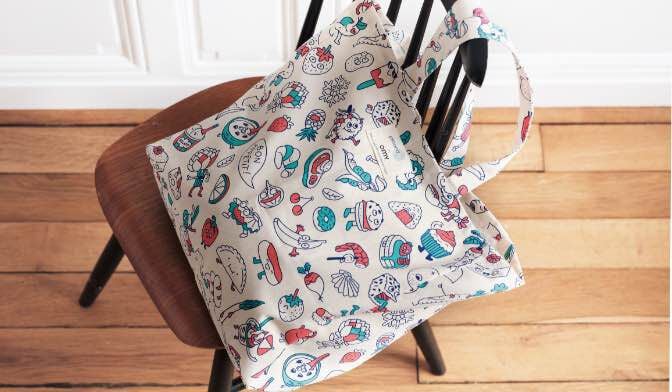 SAC COTON BIO OMY