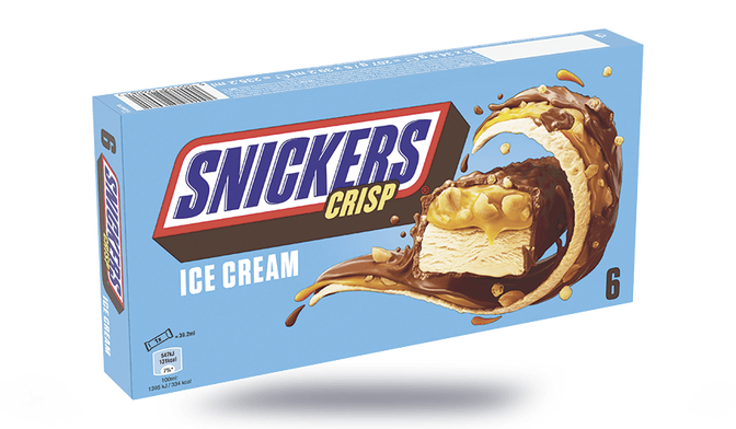 6 SNICKERS CRISP