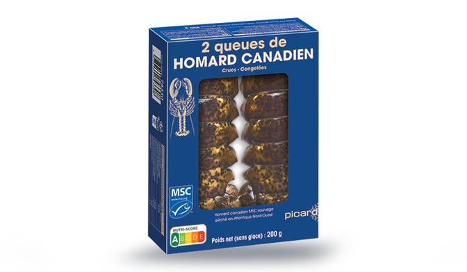 2 QUEUES HOMARD MSC 200G