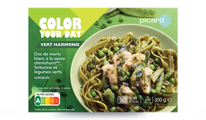 COLORFOOD MERLU PATES/LÉGUMES VERTS