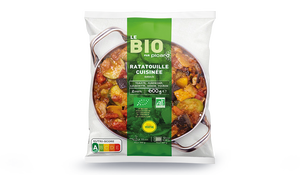 Ratatouille cuisinée bio, portionnable