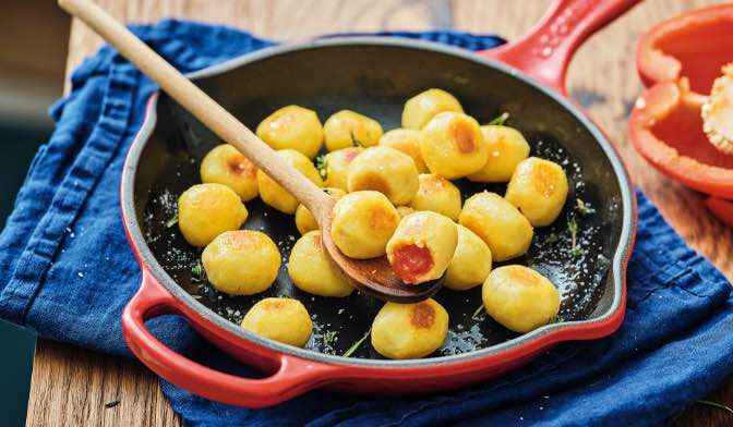 GNOCCHI RIPIENI PEPERONE