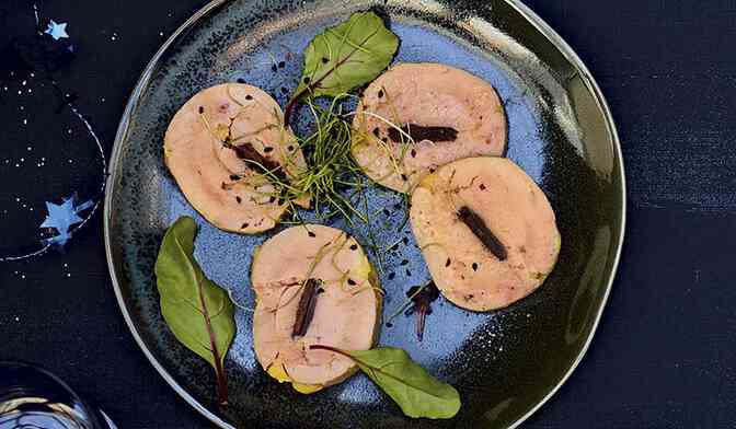 Foie gras au chocolat