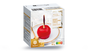 Dessert façon pomme d'amour