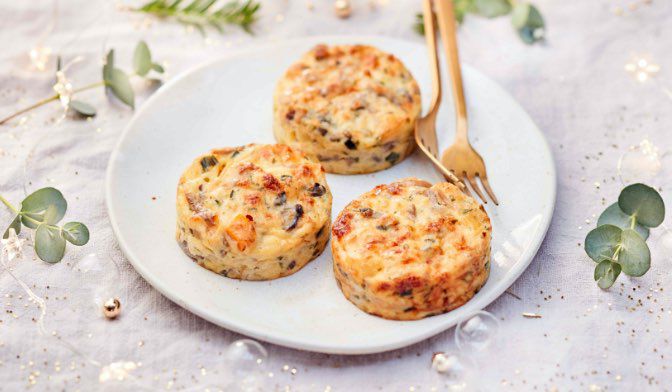 4 FONDANTS CHAMPIGNON