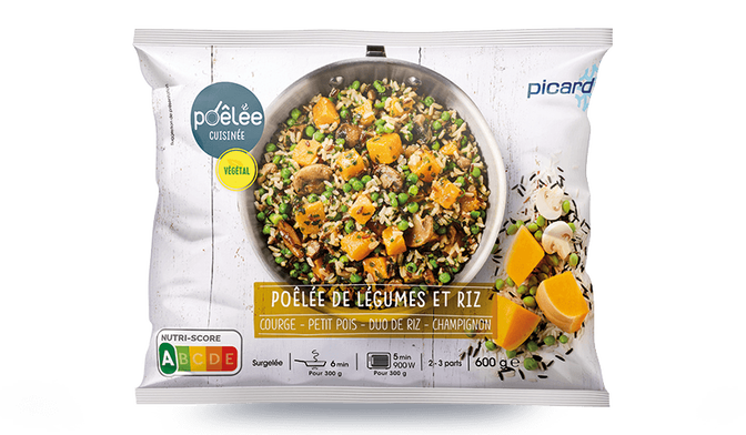 600G POELEE LEGUMES RIZ