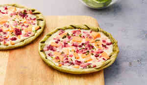 2 TARTES FINES SAUMON