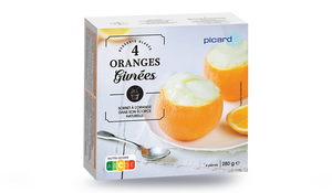 4 ORANGES GIVREES