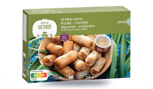 16 MINI NEMS POULET LEGUM