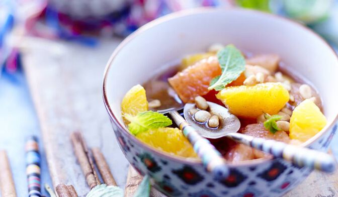 Salade d’agrumes comme au Maroc
