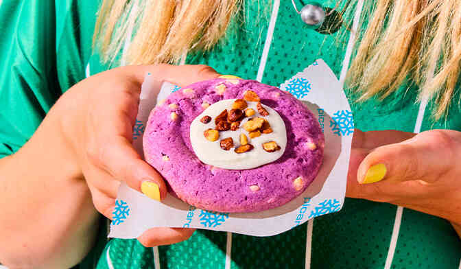 COOKIE UBE/CHOCOLAT BLANC