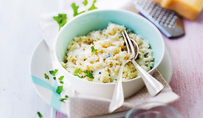 Risotto aux 4 fromages