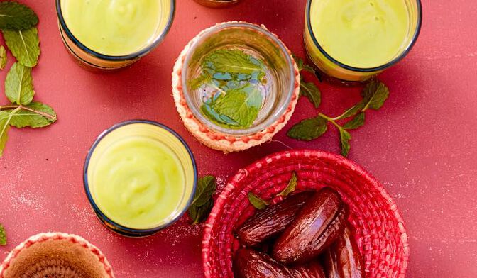 Smoothie d'avocat aux dattes