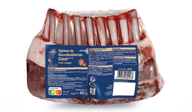 PETIT CARRE D'AGNEAU 400G