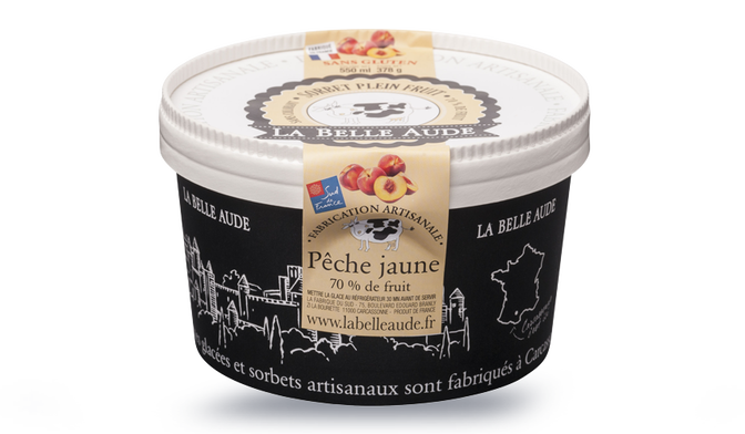 SORBET PECHE BELLE AUDE