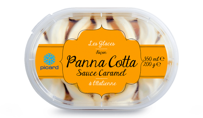 Façon panna cotta sauce caramel