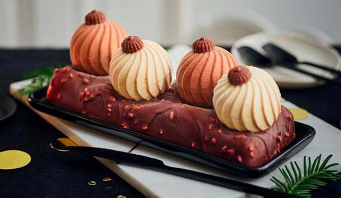 BUCHE GL NOISETTE 550G