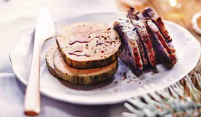 Foie gras café-crème de whisky