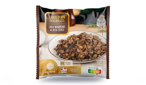 Farce aux marrons et aux cèpes