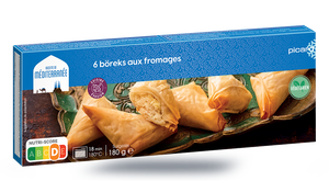 6 BOREKS AUX FROMAGES