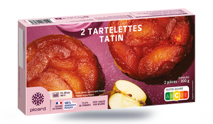 2 TARTELETTE TATIN POM