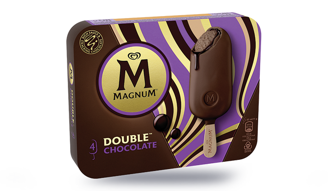 4 MAGNUM DLE CHOCO 284G