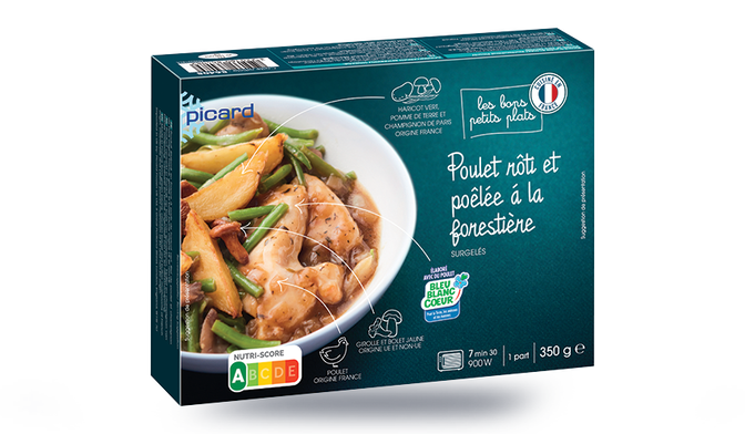 POULET POELEE FORESTIERE