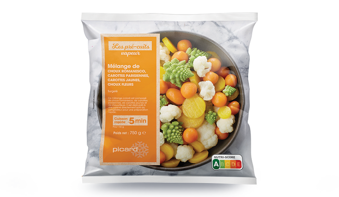 CHOUX/CAROTTE PRE CUIT VAPEUR