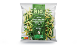 Duo de haricots verts et haricots beurres extra fins bio