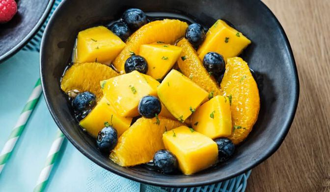 Salade de fruits bio