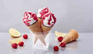 6 CONES CITRON/FRAMB