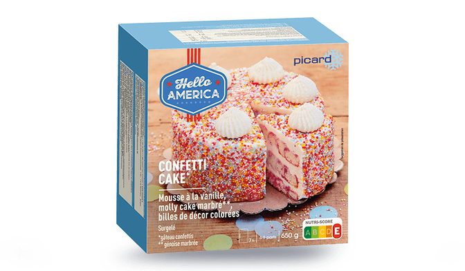 CONFETTI CAKE