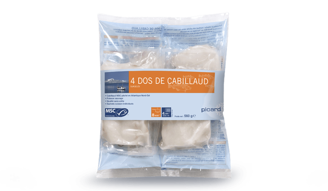 4 DOS CABILLAUD 560G