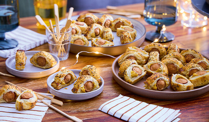 40 mini-feuilletés saucisse