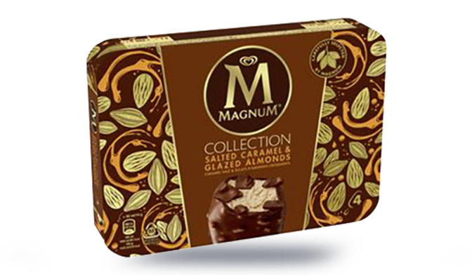 4 MAGNUM SALTED CARAMEL