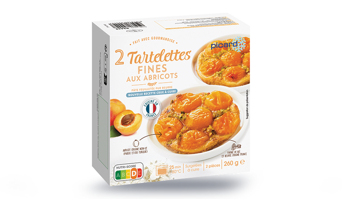 2 TARTELET. ABRICOT 260G