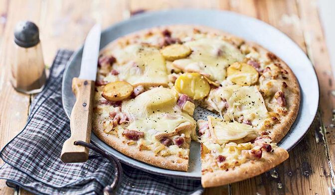 Pizza à la montagnarde