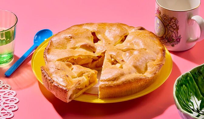 Apple pie, pomme, pâte sablée, cannelle, 6 parts — vue 3