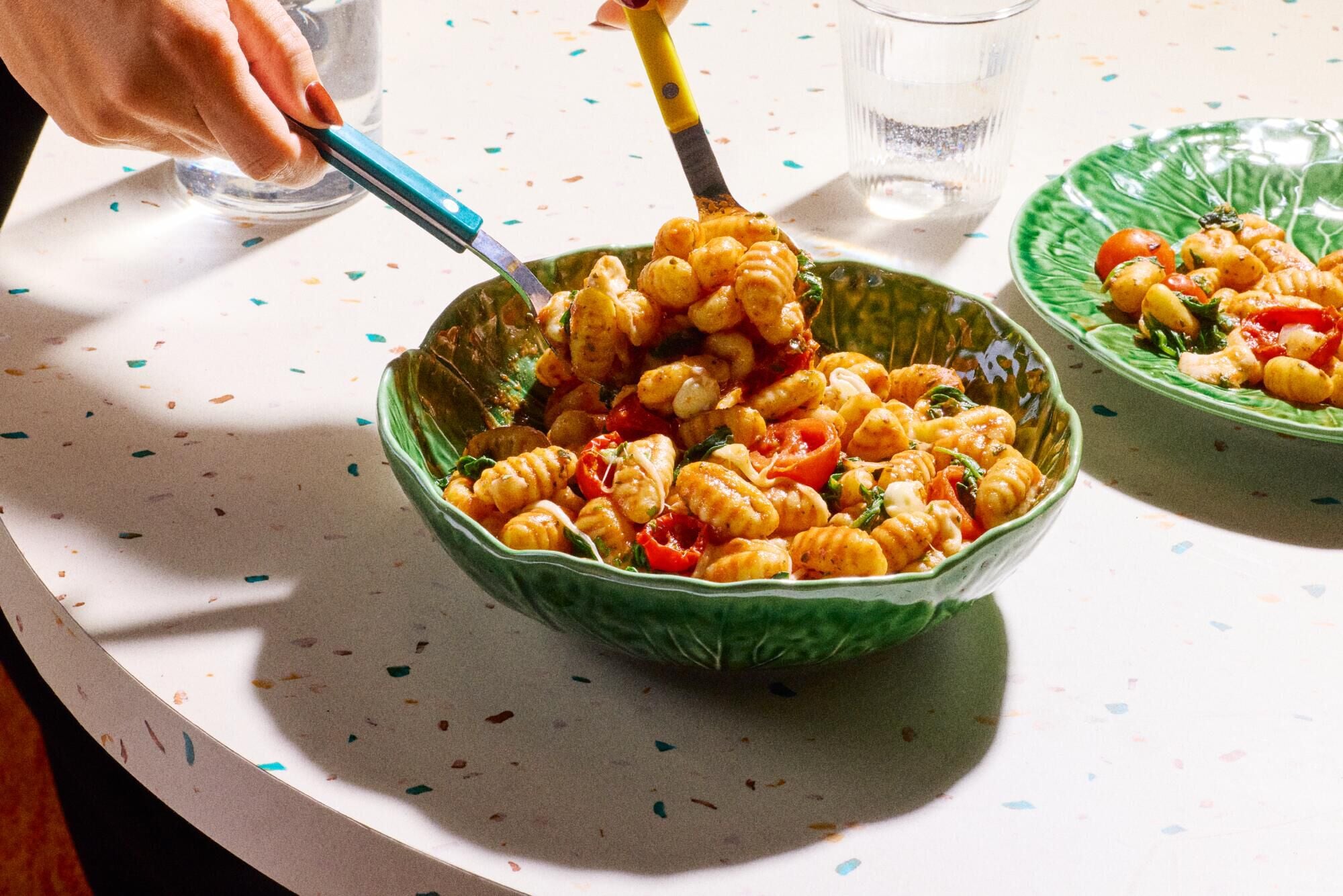 Poêlée de gnocchis, tomates, mozzarella 3-4 parts — vue 3